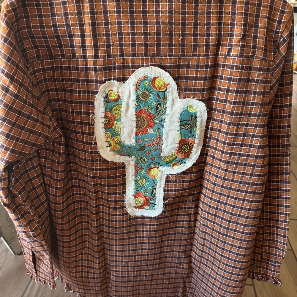 Boutique cactus 🌵 flannel